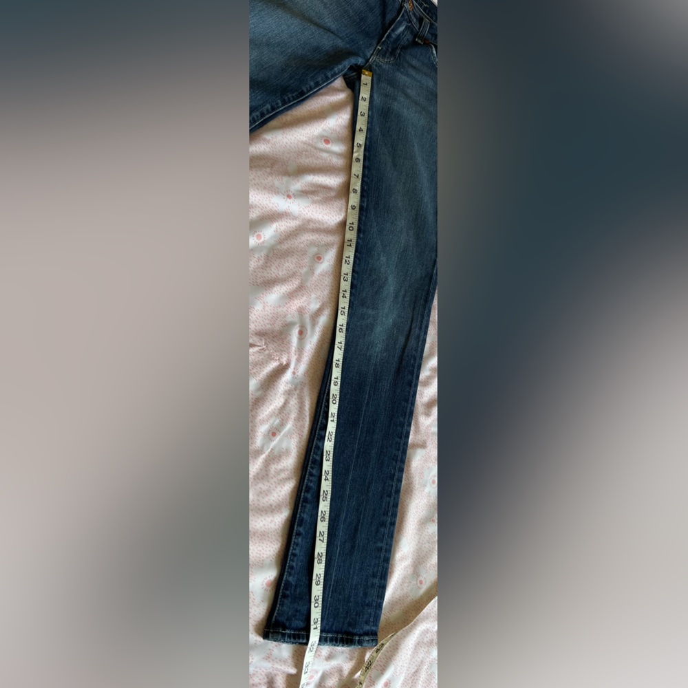 7 For All Mankind A-Pocket Straight Leg Women’s Jeans Size 27 - Picture 9 of 12
